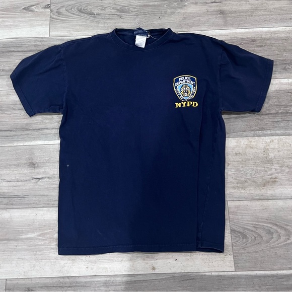 nypd (New York Police Department) tee shirt size L - Picture 1 of 3